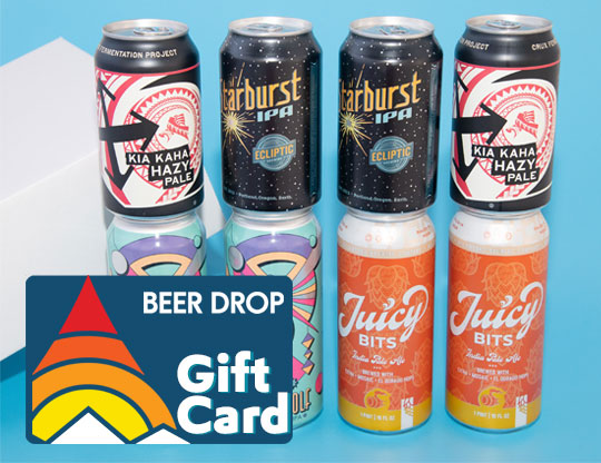 Free Box of Beer with Gift Card Purchase